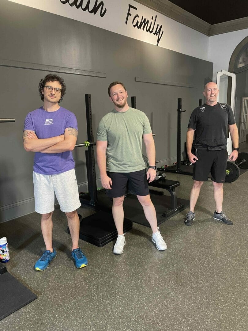 Fitness. For Better or Worse. In Sickness and Health. 6 Strong Men Afternoon Crew