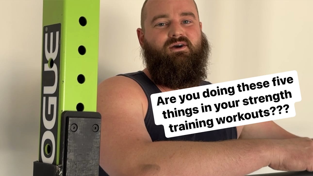 5 Components of True Strength Training